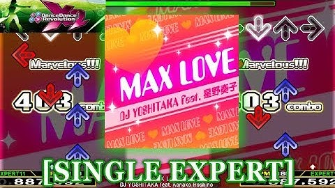 【DDR X2】 MAX LOVE [SINGLE EXPERT] 譜面確認＋クラップ