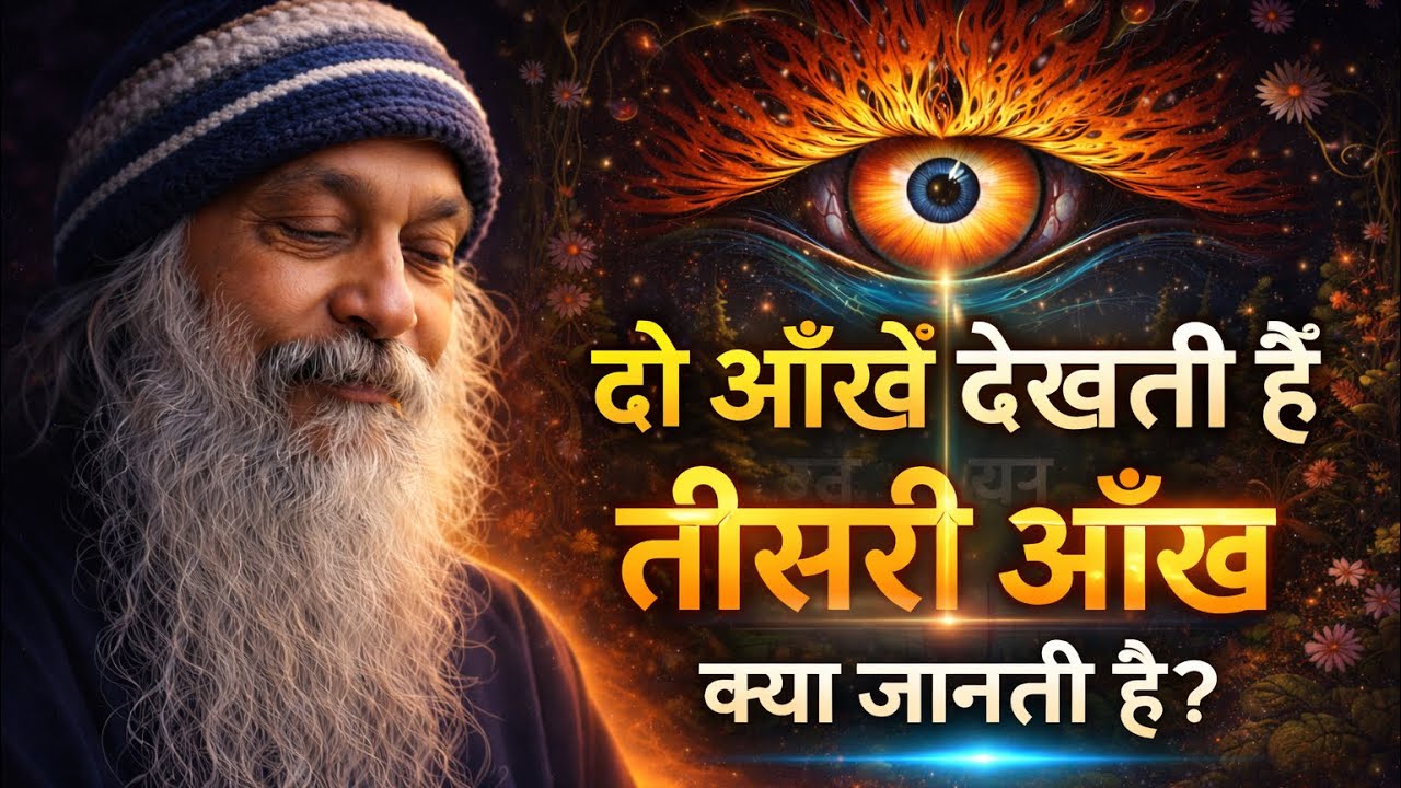 osho-तीसरी आँख का रहस्य।osho spirtual speech