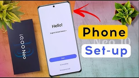 iQOO Neo 10 New Phone Switch ON & Setup, iqoo neo 10 Boot & Setup Kaise Kare