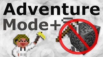 Adventure Mode+! No Block Breaking Period! Failboat-Inventions! Vanilla Minecraft