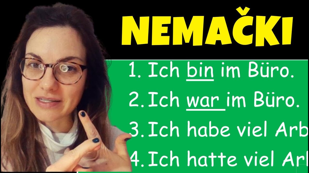 NEMAČKI A1- ONO ŠTO SE MORA ZNATI, MORA SE DOBRO NAUČITI- VEŽBAJTE SVAKI DAN SA MNOM