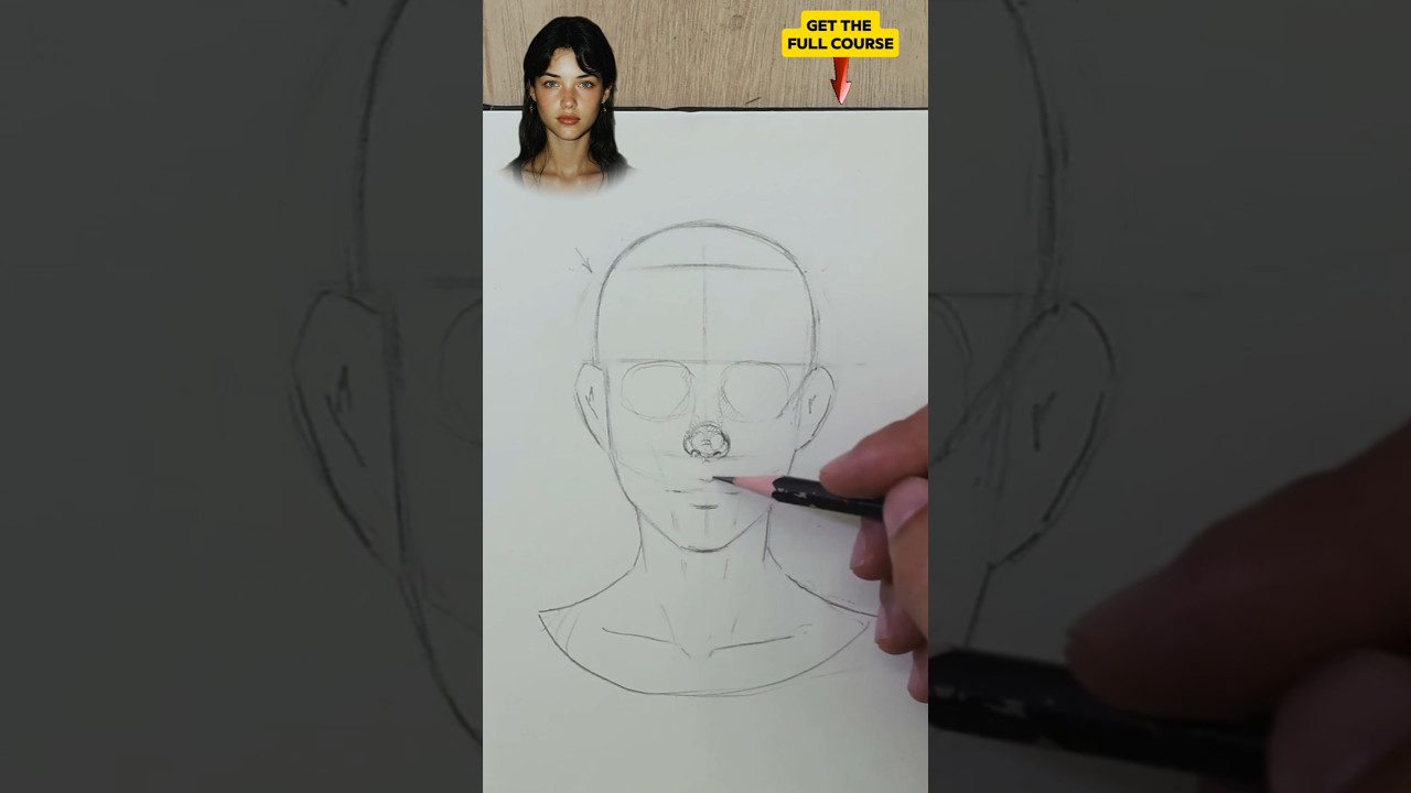 Draw Any Face With This Simple Loomis Trick