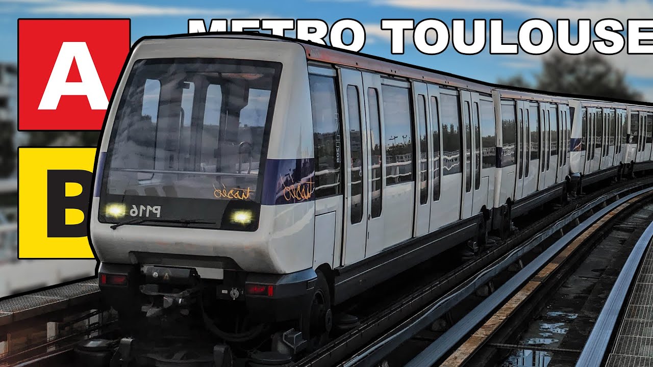 🇫🇷 Toulouse Metro - All the Lines (Lines A & B) (2024) [4K]