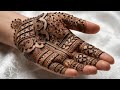 Very Easy Very Beautiful Front Hand Mehndi Design ||Eid Mehndi Design ||Easy Arabic Mehndi Designs
