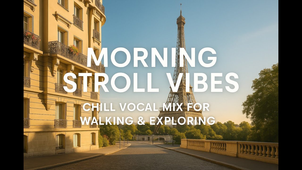 Morning Stroll Vibes – Chill Vocal Mix for Walking & Exploring 🌞🚶‍♀️