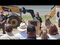 Helipad groundbreaking at Natrona County International Airport
