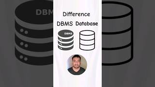 Difference between Database and Dbms