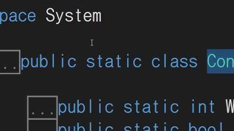 [C# 강의 4화] namespace 개념설명