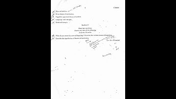 2nd sem question papers | calicut university | bsc Psychology | psychology | Physiology |