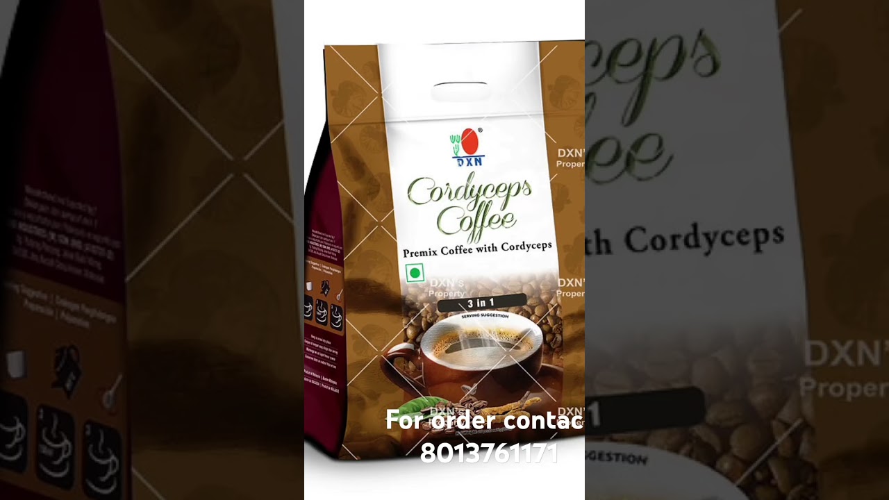CORDYCEPS coffee, Tab & Cap 