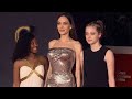 Angelina Jolie STUNS With Daughters at Rome Eternals Premiere