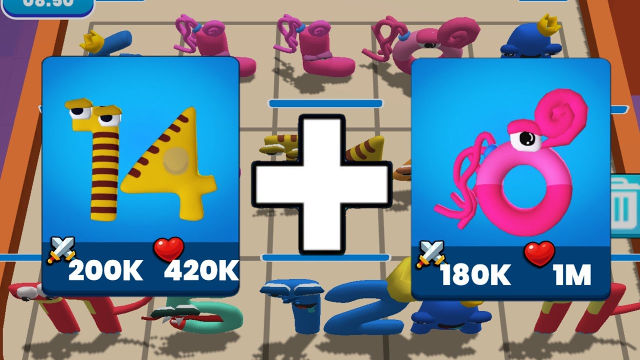 Alphabet Number Game Part 9 Alphabet Lore + Number Lore Level 34 Abc