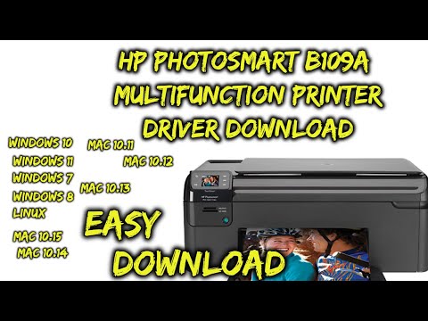 ვიდეო: როგორ დააყენოთ HP Photosmart დრაივერი