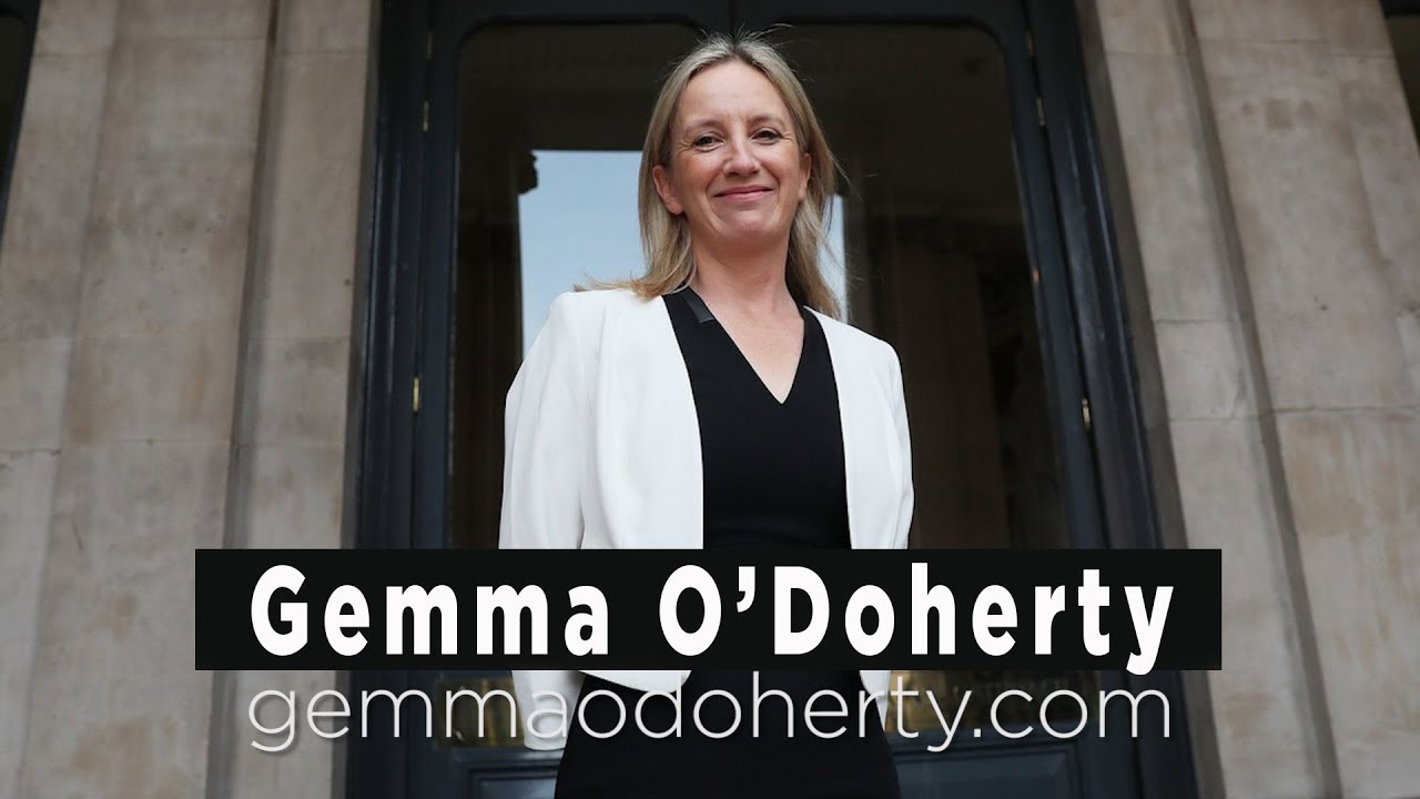 Gemma O'Doherty with Greg Reese