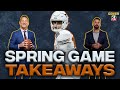 Spring game takeaways qb battles at michigan and usc arch manning shines more  cover 3