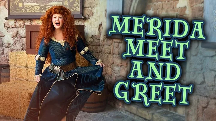 Merida from Brave Meet and Greet Returns to Magic Kingdom 2022