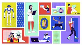 Software development people animated bento grid layout Net Worth