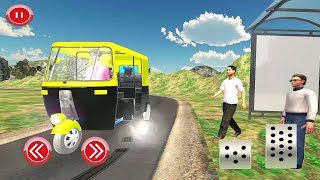 OFFROAD AUTO TUK TUK REAL RICKSHAW HILL DRIVER | 🛺 TUK TUK DRIVING GAME screenshot 2