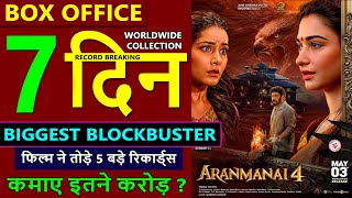 Aranmanai 4 Box Office Collection day 7, aranmanai 4 worldwide collection, tamannah bhatia