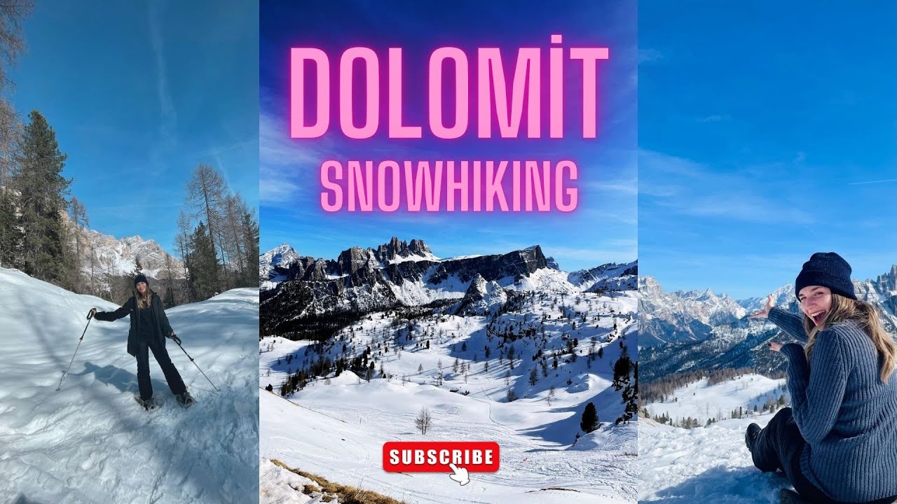 İtalya Dolomit Dağları'na yürüyüşe gittim #italy #dolomites