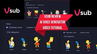 Vsub Review | AI Voice Generator Video Tutorial with Vsub.io Vsub AI