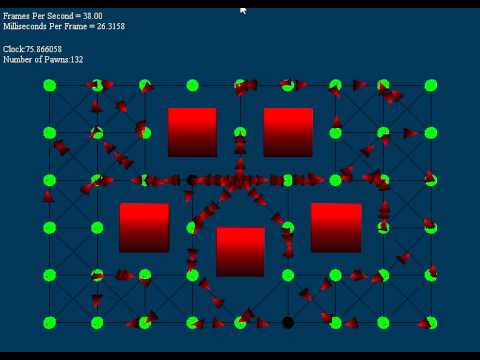 AI Demo - A* Pathfinding with Multiple Entities - Version 1.0