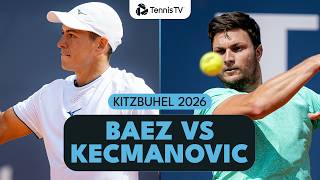 Sebastian Baez vs Miomir Kecmanovic Entertaining Match! | Kitzbühel 2026