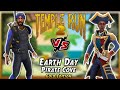 Rahi Raaja Scuba VS Simone Davies Commodore Earth Day VS Pirate Cove Gold Edition Temple Run 2