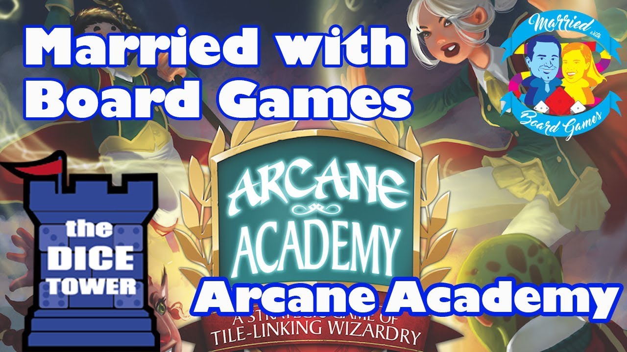 Arcane Academy Review with Married with Board Games