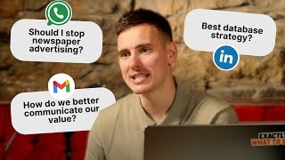 I answer your questions (practice pricing, positioning, advertising and strategies)