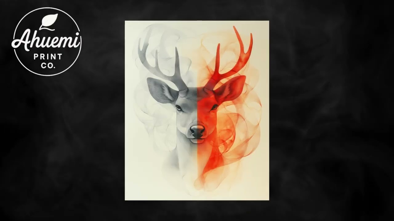 Abstract Christmas Art