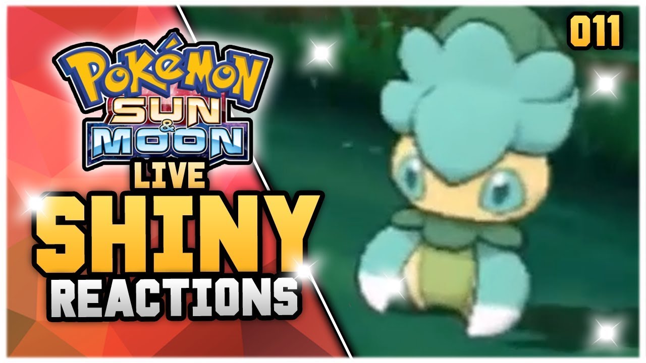 INSANE LIVE SHINY FOMANTIS REACTION! Pokémon Sun and Moon Live Shiny Pokemon Hunting Reaction!