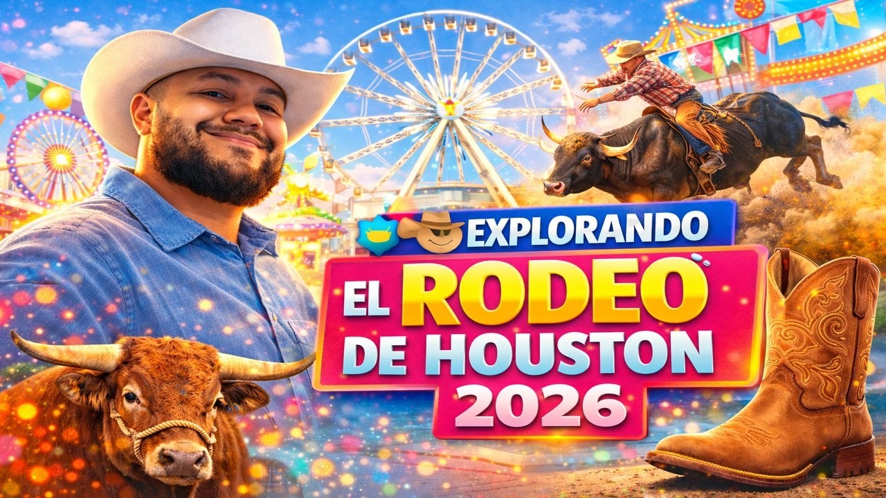 Youtube Rodeo Explorando Houston Rodeo 2026 🤠🐂 relaciones geniuinas - YouTube