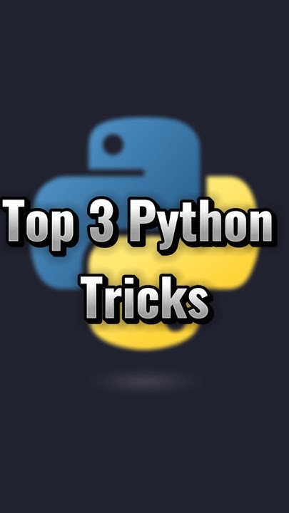 Python - 3 Time Saving Tricks #coding #python - YouTube