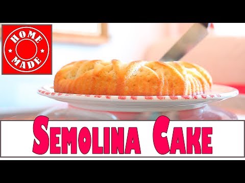 Semolina Cake Recipe comida semolina