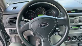 Career Overview Forester 2007 CarsAndBids - Interior