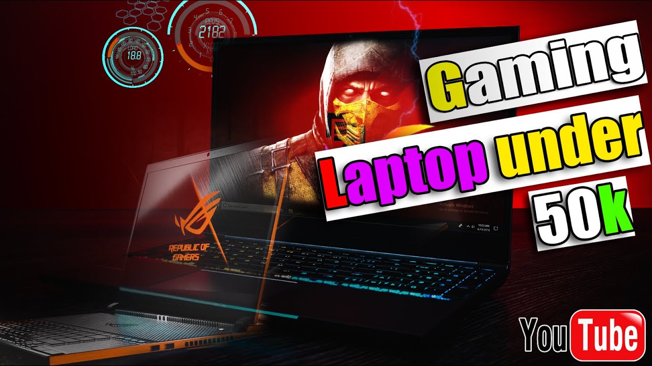 Top 5 Best Gaming Laptops Under 50k For Gamers & Content Creators In