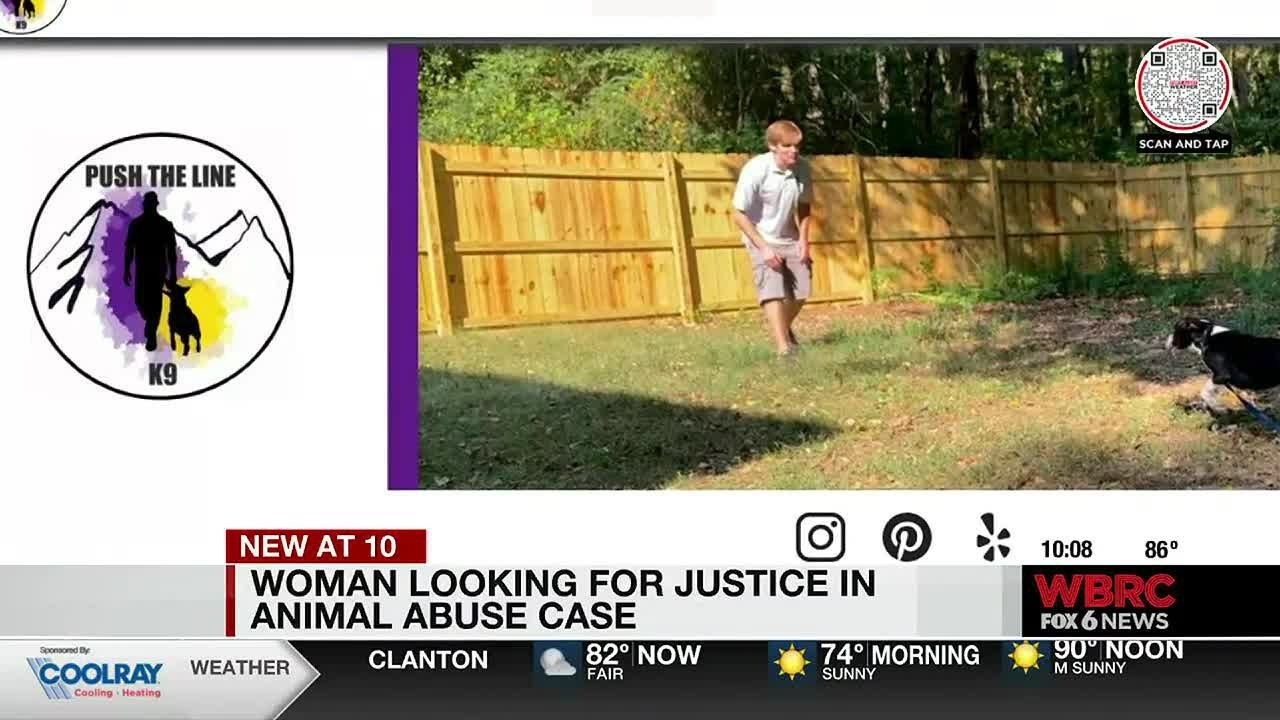 Woman looking for justice in animal abuse case - YouTube