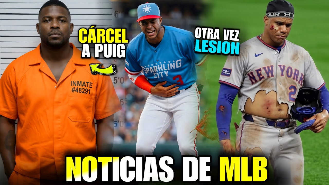 YASIEL PUIG ENLOQUECIÓ Y IRÁ A LA CÁRCEL! JUAN SOTO LESIONADO! JEREMY PEÑA SUFRE CHOQUE! MLB