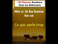 Partie 22 - Apprendre le Bambara (Bamanankan) - Lire Écouter et Répéter 80 Phrases | Zanga School