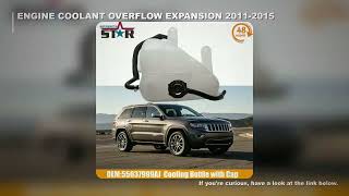 Engine Coolant Overflow Expansion Tank Bottle Reservoir 55037999AJ 55037999AE For Jeep Grand Cheroke