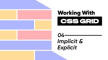 04 Implicit & Explicit Grid  | Working with CSS Grid | bynauman #shorts #trending