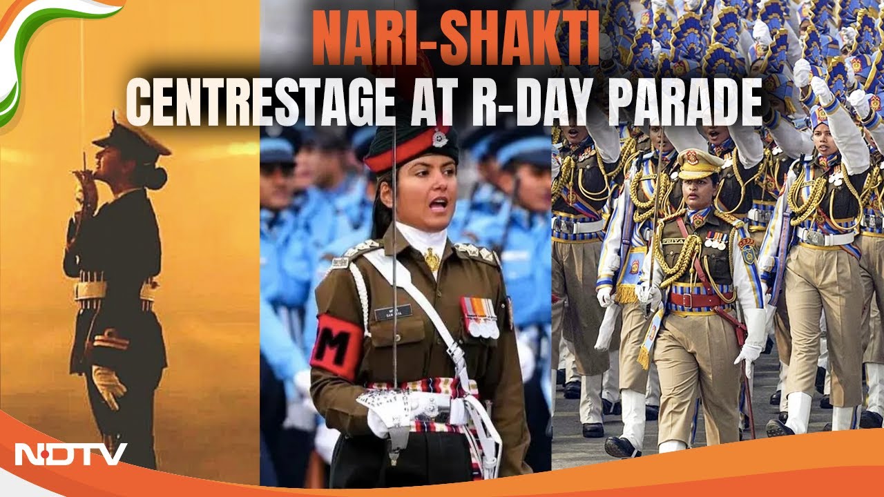 Republic Day Parade | In A First, All-Women Tri-Services Contingent ...