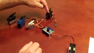Mission-D stock servo speed test