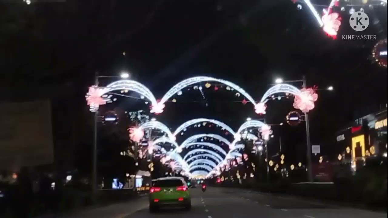 FLORALTHEME ORCHARD ROAD CHRISTMAS LIGHTUP 2021 SINGAPORE //Beth