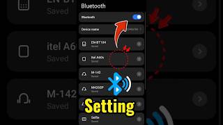 How to Bluetooth Device kaise deke #tech #Bluetoothindia #bluetoothsettings #indiantech #shorts