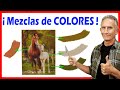 😲 ¡MEZCLAS de COLORES ¡Cómo hacer los COLORES DIFÍCILES con Óleos! 👌👌👌