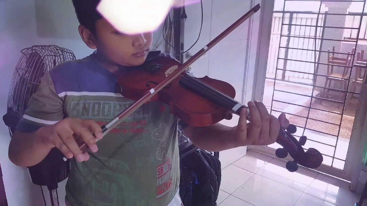 Allegro - Dafa Rafi Violin Anak - YouTube