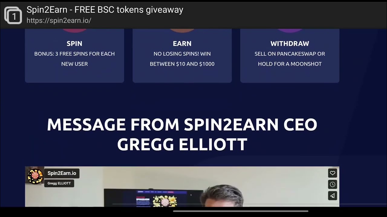 Spin a wheel and earn various FREE Binance BSC network tokens from our ever-growing partners' list..