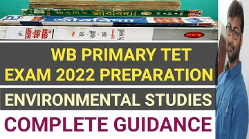 WB PRIMARY TET 2022 PREPARATION | ENVIRONMENTAL STUDIES | EVS | COMPLETE GUIDANCE | IMPORTANT BOOKS
